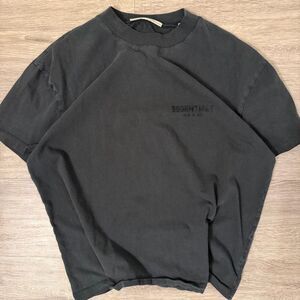 Fear-of-god Men's Black and Grey T-shirt